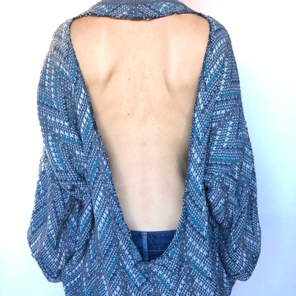 Sweaters - LF Furst Of A Kind Sweater Oversized Cut Out Back